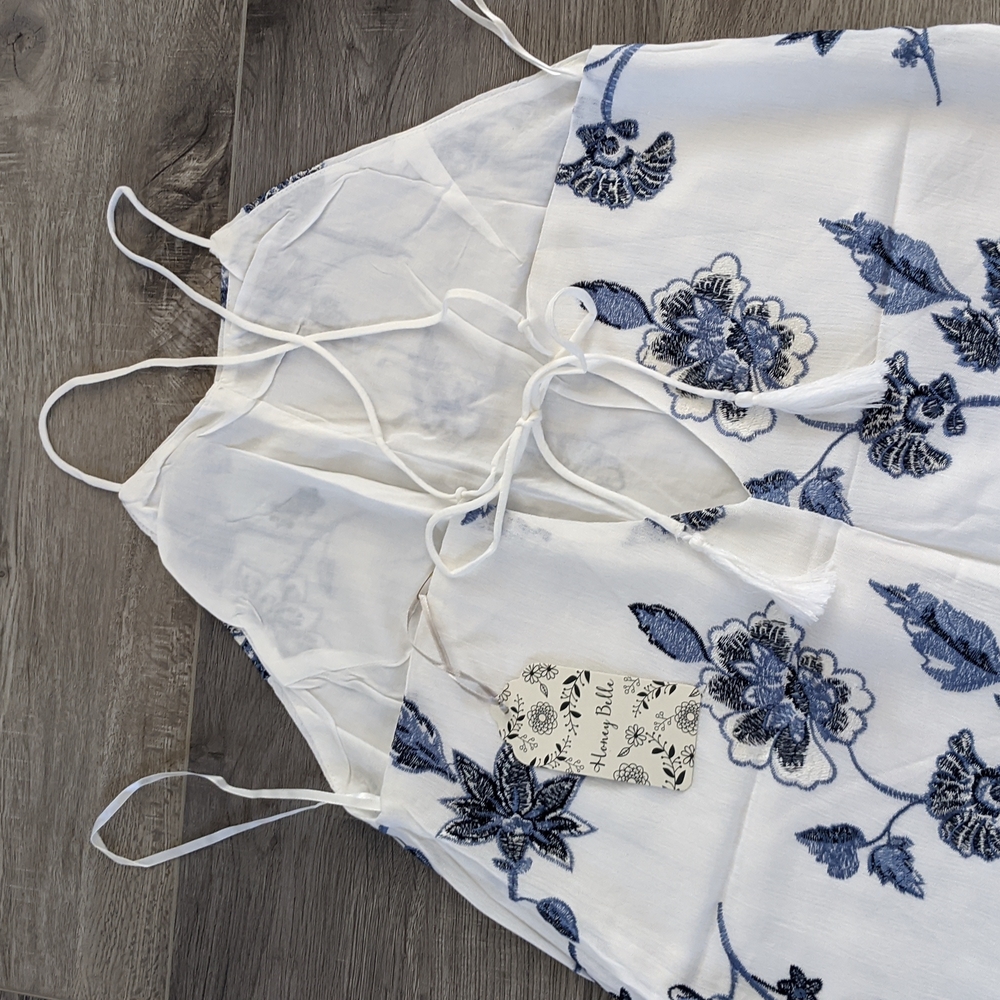 EMBROIDERED ROMPER - Picture 8 of 11